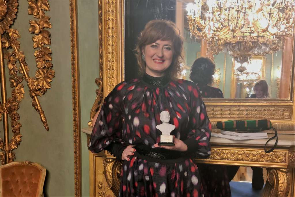 Bh. umjetnici Alisi Teletović uručena nagrada 'Donnatello' za umjetnički rad