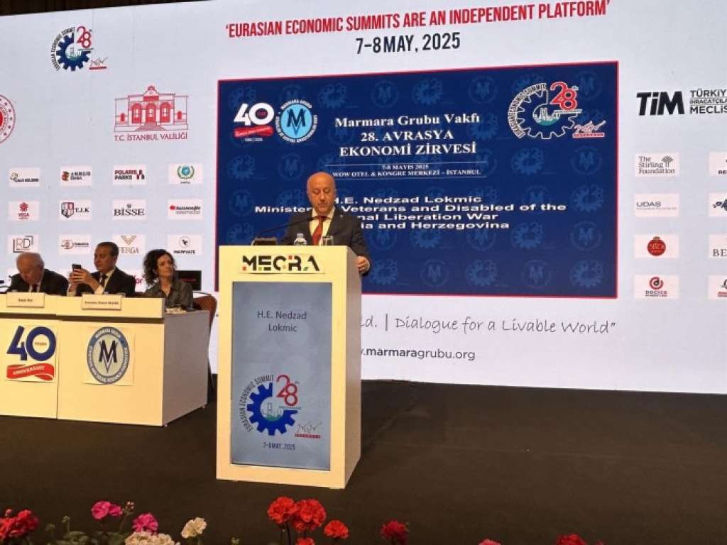 Lokmić na 28. Evroazijskom ekonomskom samitu u Istanbulu