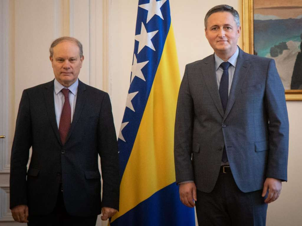 Bećirović - Troccaz: Francuska ostaje snažan partner Bosni i Hercegovini