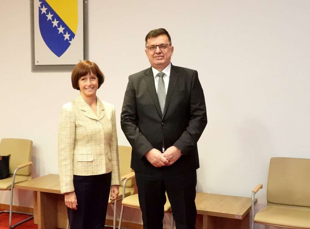 Tegeltija - Hlavsova: Unaprijediti ekonomsku saradnju BiH i  Češke Republike