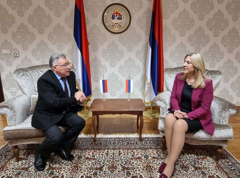 Cvijanović razgovarala sa Kalabuhovom o političkim i ekonomskim prilikama u BiH
