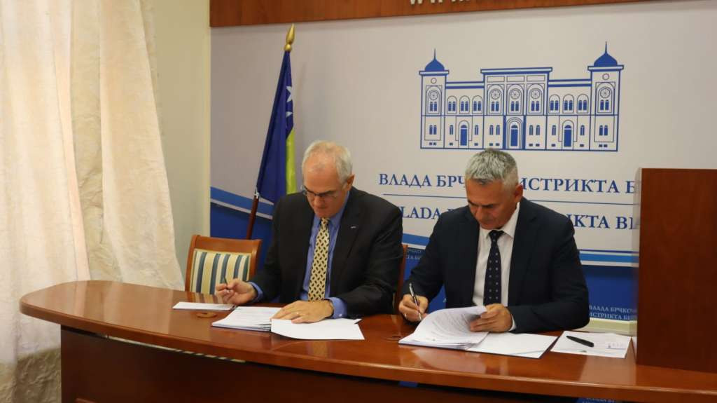 Brčko - OSCE i Vlada Distrikta potpisali memorandum o saradnji