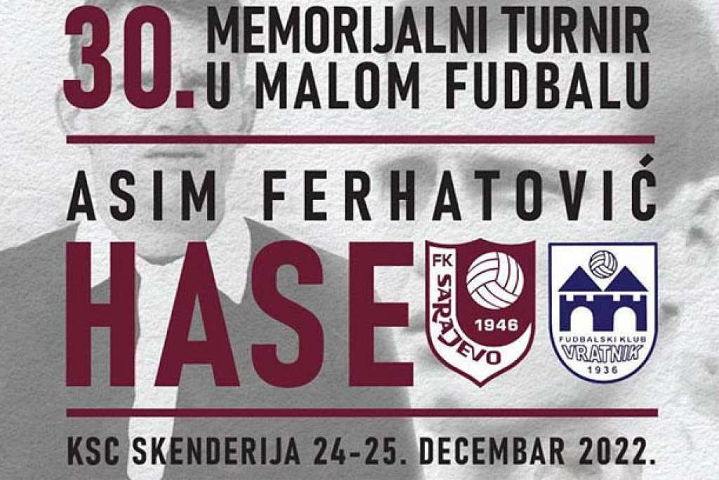 Ovog vikenda 30. memorijal 'Asim Ferhatović Hase'