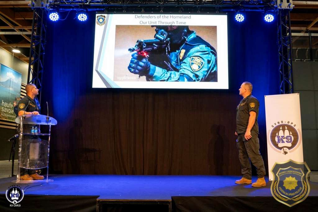 Specijalna policijska jedinica FUP BiH – K9 tim na međunarodnom seminaru 'Cyno-Ops' u Francuskoj