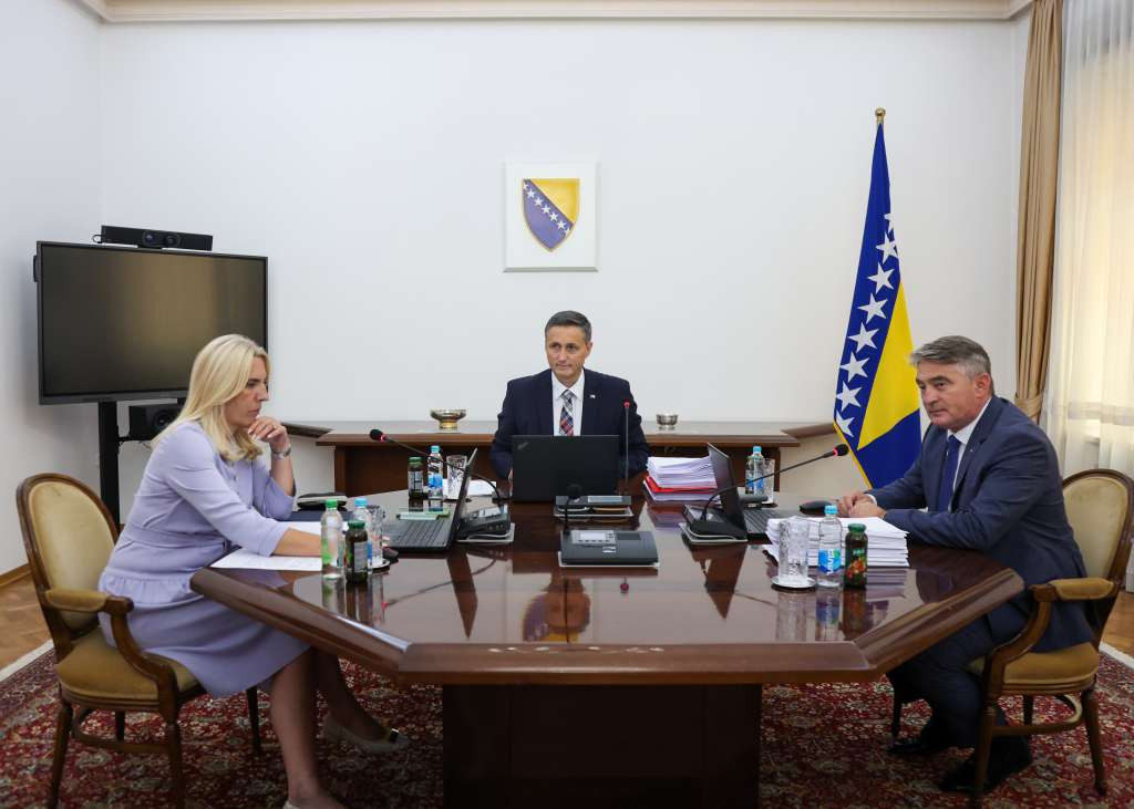 Predsjedništvo BiH prihvatilo poziv za učešće na Samitu Brdo-Brioni procesa