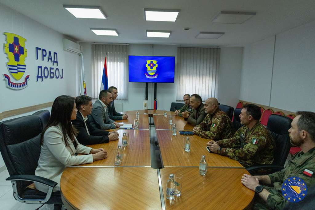 Komandant EUFOR-a posjetio Doboj, naglašena podrška sigurnosti u BiH