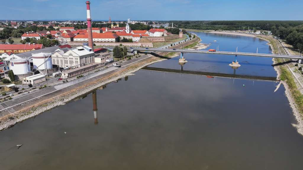 Rekordno niski vodostaji Drave, Dunava i drugih vodotoka na istoku Hrvatske
