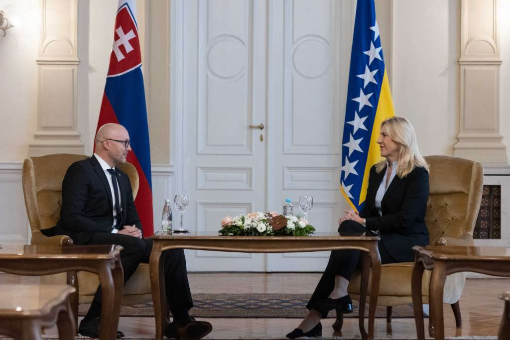 Cvijanović – Hlobeň: Slovačka će nastaviti podržavati BiH na njenom evropskom putu