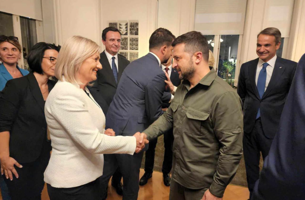 Zelenski zahvalio Krišto na podršci