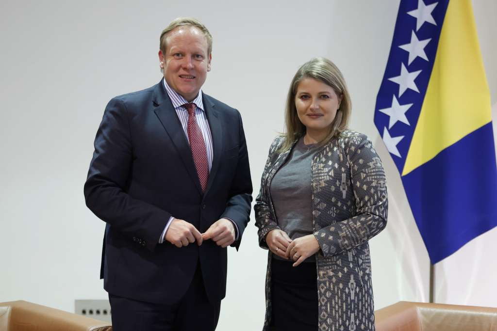 Karamehić-Abazović sa Tilmanom Kubanom: Podrška Bundestaga evropskoj budućnosti BiH i regiona