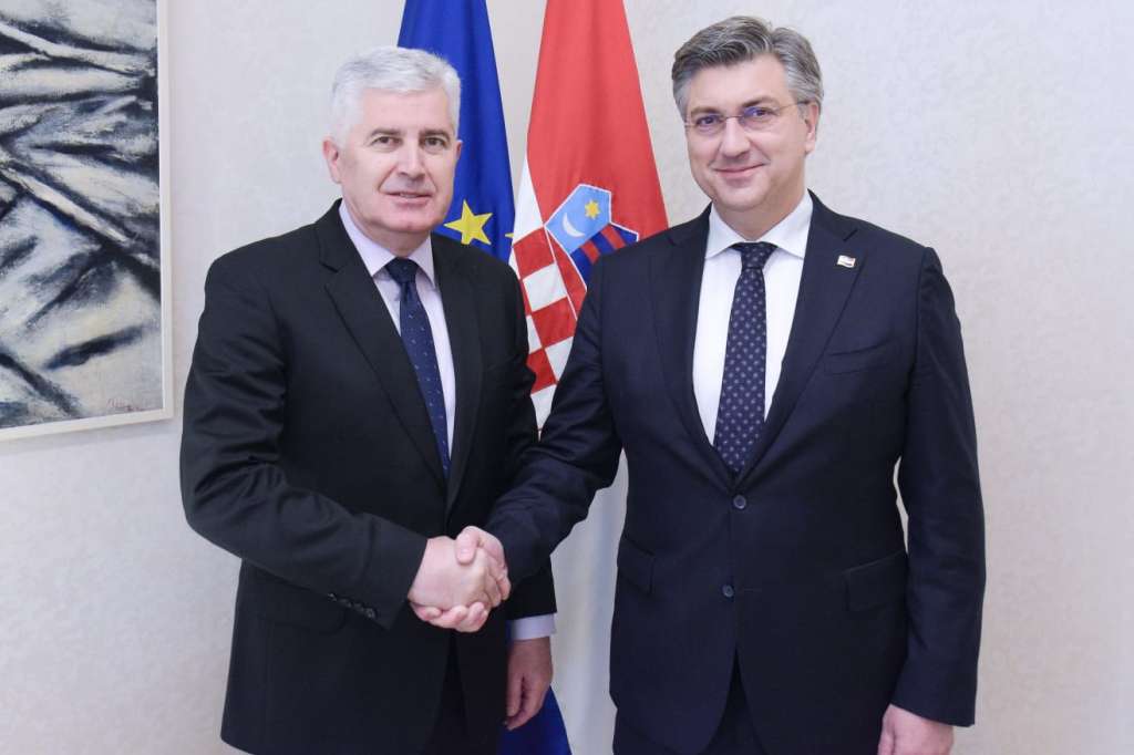 Plenković i Čović: Zaključci Evropskog vijeća poticaj za postizanje dogovora u BiH o Izbornom zakonu