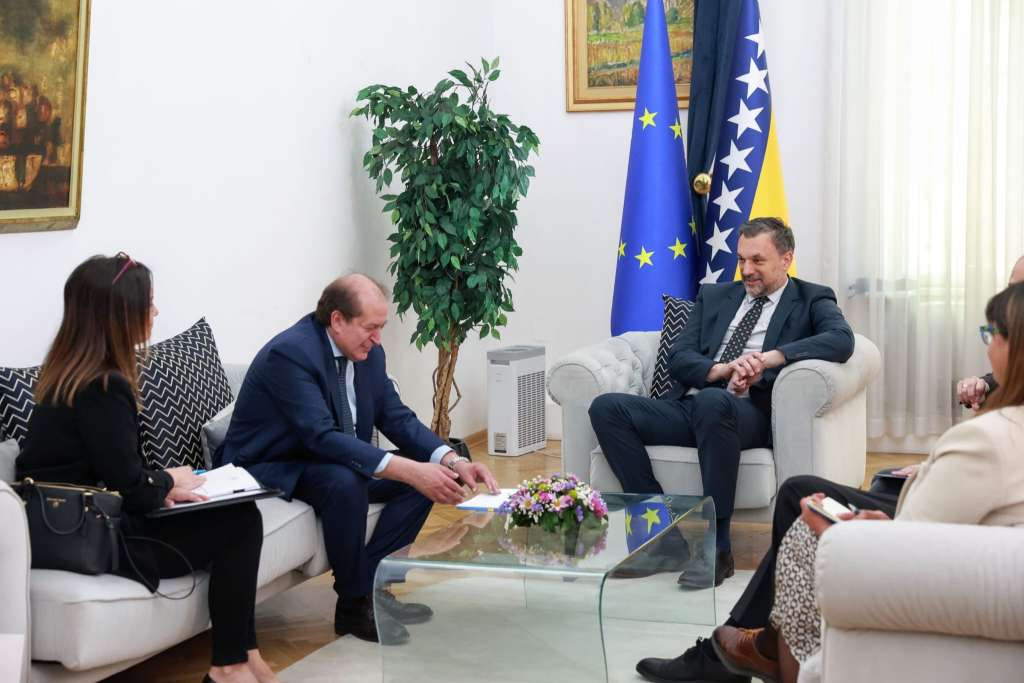 Generalni sekretar CEI-ja s Konakovićem: Mjesto BiH i regije zapadnog Balkana je u evropskoj porodici