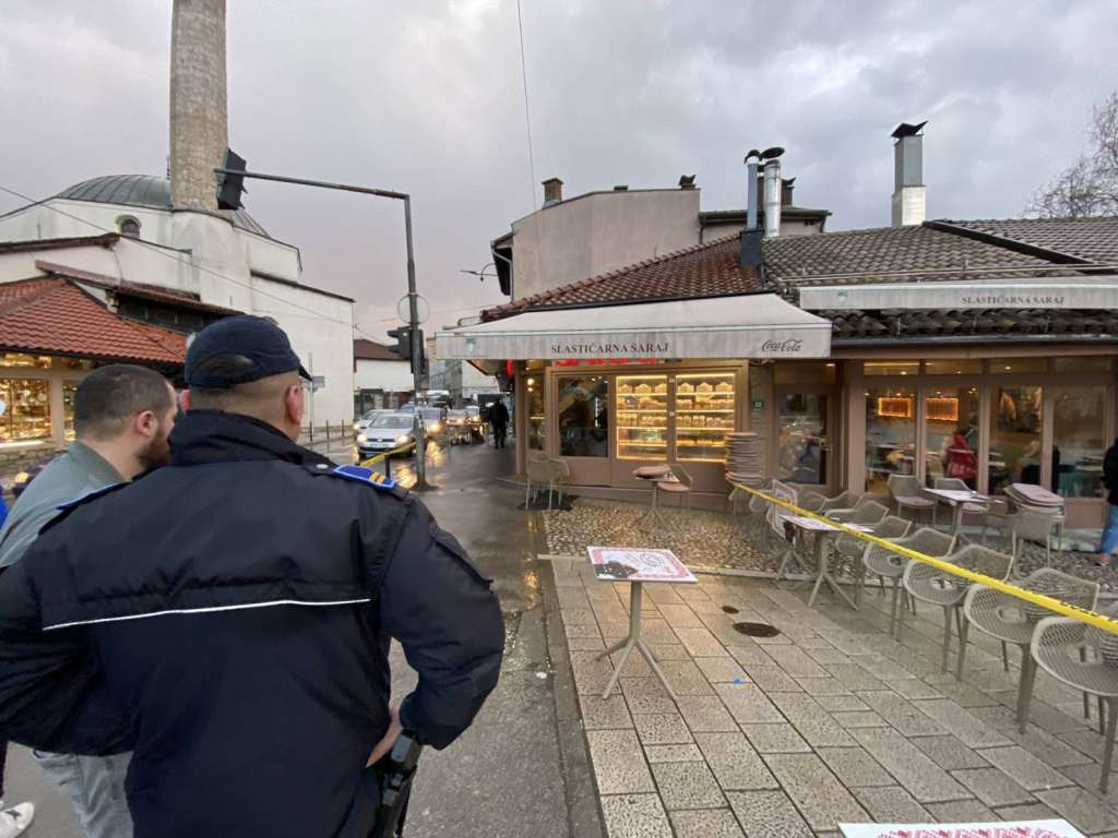 U pucnjavi na Baščaršiji povrijeđena ženska osoba