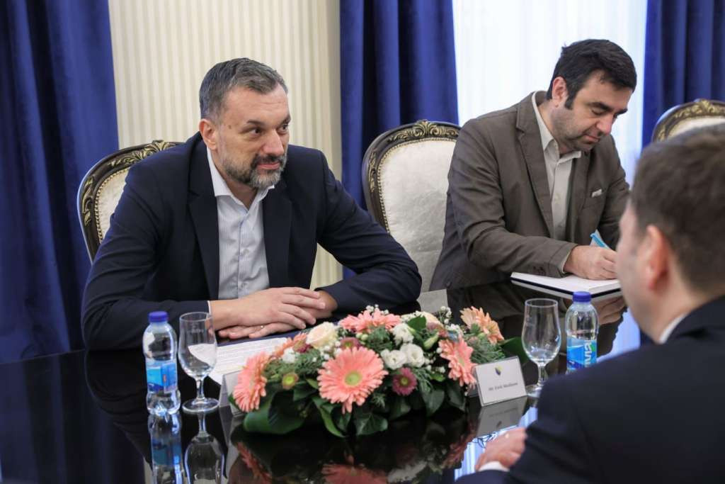 Konaković sa Mathisenom razgovarao o aktuelnoj situaciji u Bosni i Hercegovini i regiji