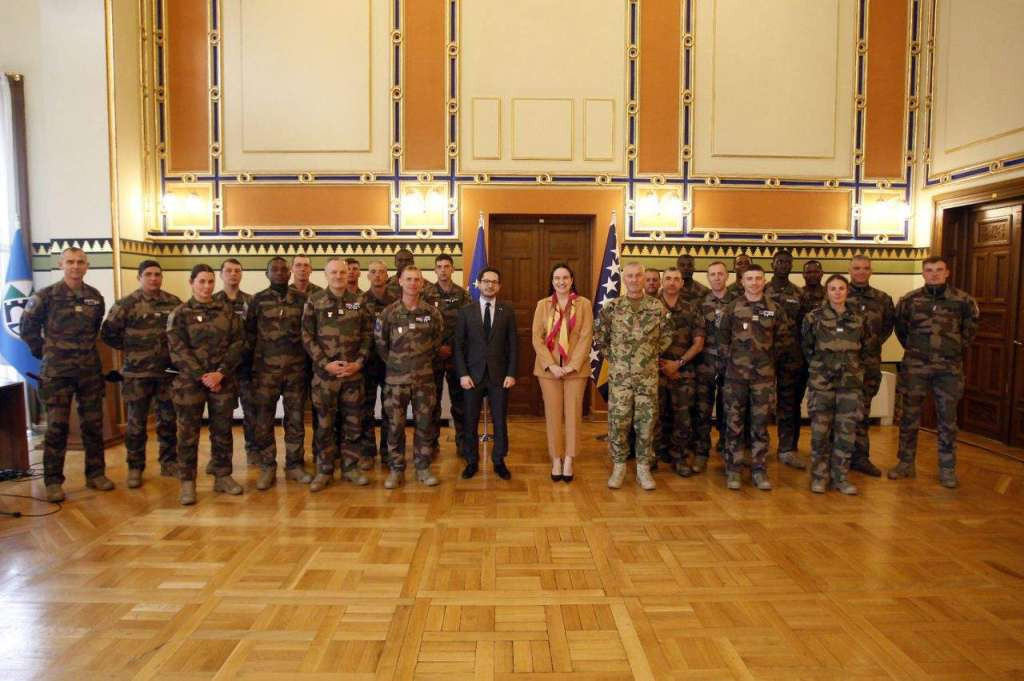 Karić ugostila francuske, italijanske i rumunske vojnike Strateških rezervnih snaga EUFOR-a