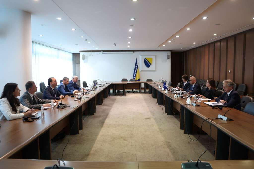 Magazinović i Borenović razgovarali s generalnim sekretarom Vijeća Evrope