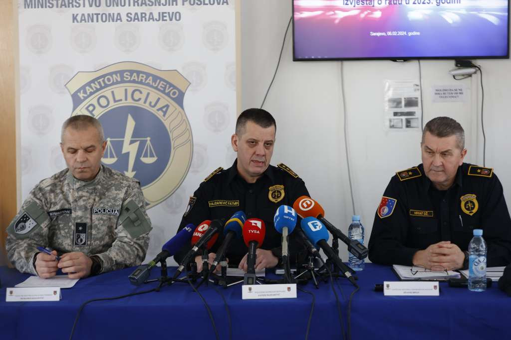 Uprava policije MUP-a KS-a predstavila Godišnji izvještaj o radu, evidentirano 3.869 krivičnih djela