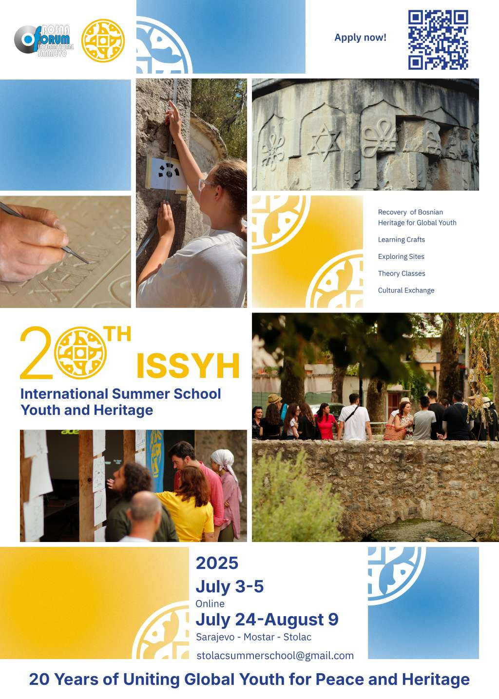 Međunarodna ljetna škola "Mladi i naslijeđe"