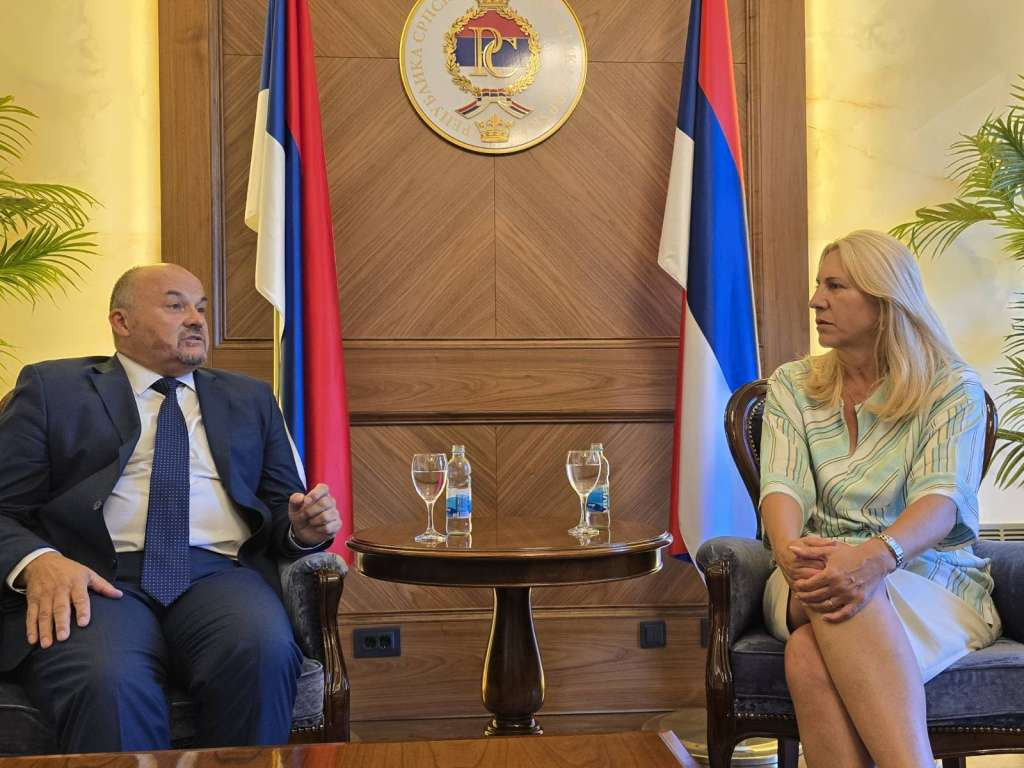 Cvijanović s ambasadorom BiH u Izraelu o političkoj i ekonomskoj situaciji na Bliskom Istoku