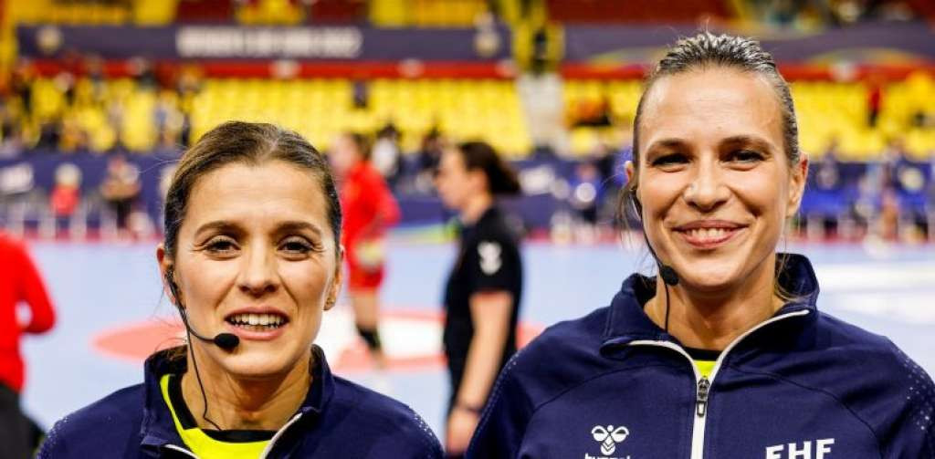 Tatjana Praštalo i Vesna Balvan sude na Evropskom rukometnom prvenstvu