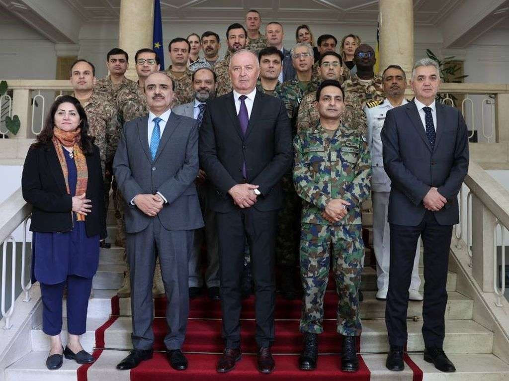 Helez sa delegacijom Nacionalnog odbrambenog univerziteta Pakistana: Pozitivna vojna saradnja