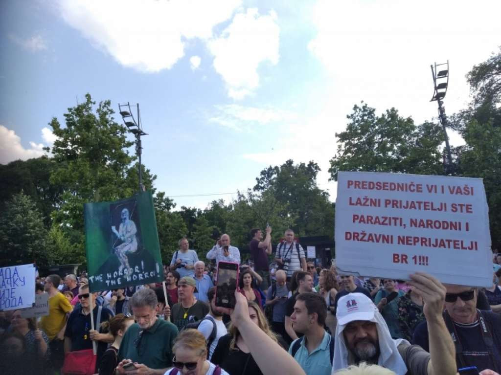 U Beogradu danas 14. prosvjed Srbija protiv nasilja, najavljena blokada mosta Gazela