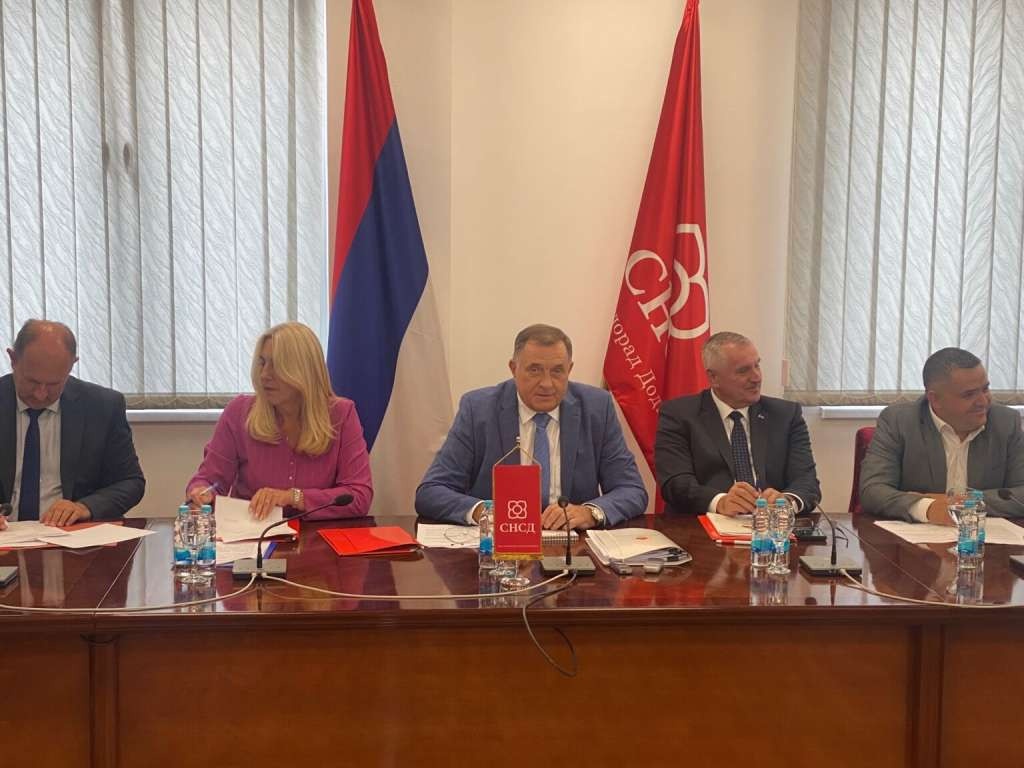 SNSD odbacuje presudu Dodiku i predlaže formiranje Vlade nacionalnog jedinstva