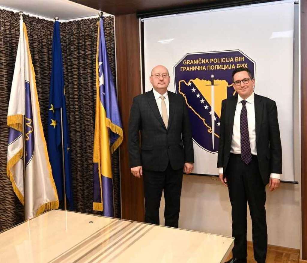Zamjenik direktora Granične službe Ujedinjenog Kraljevstva u posjetu GP BiH