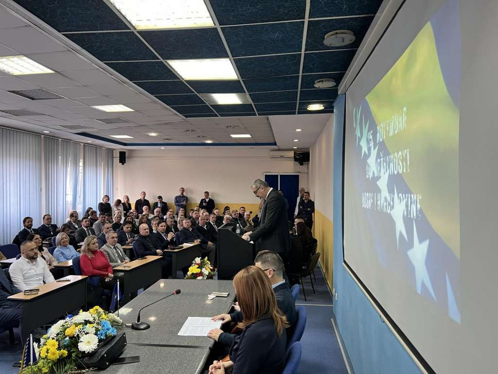 Održana svečana sjednica Skupštine TK u povodu Dana državnosti Bosne i Hercegovine