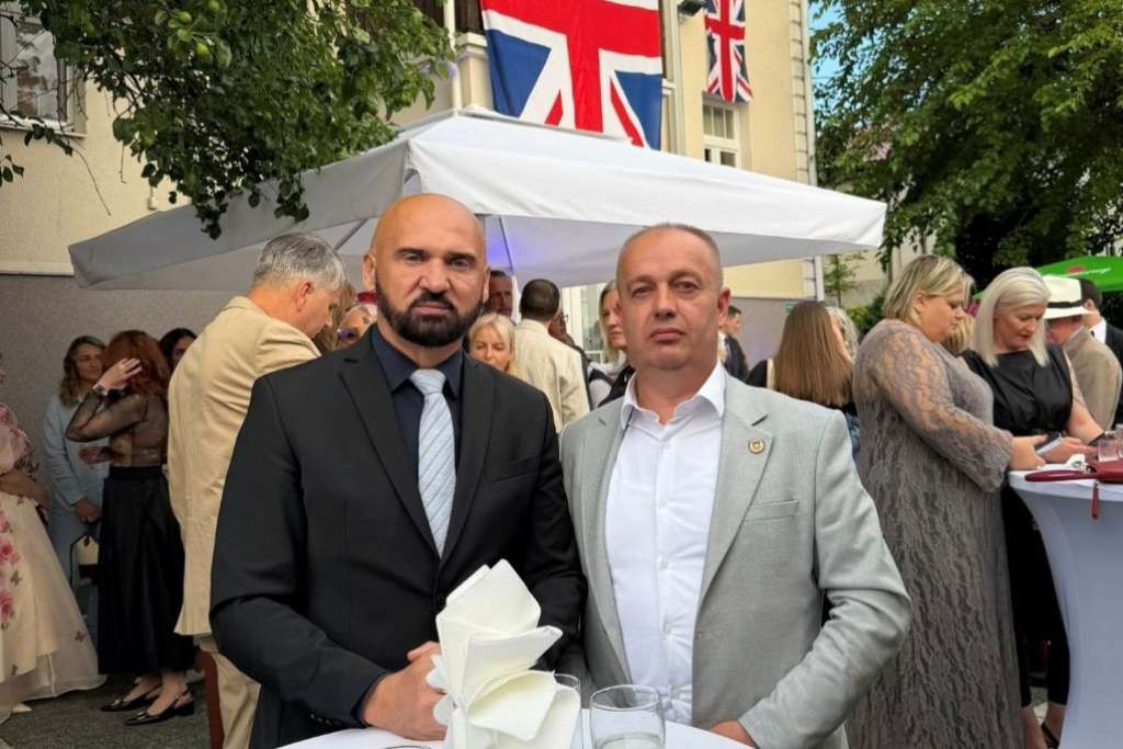Isak i Marić na svečanosti povodom obilježavanja službenog rođendana kralja Charlesa III