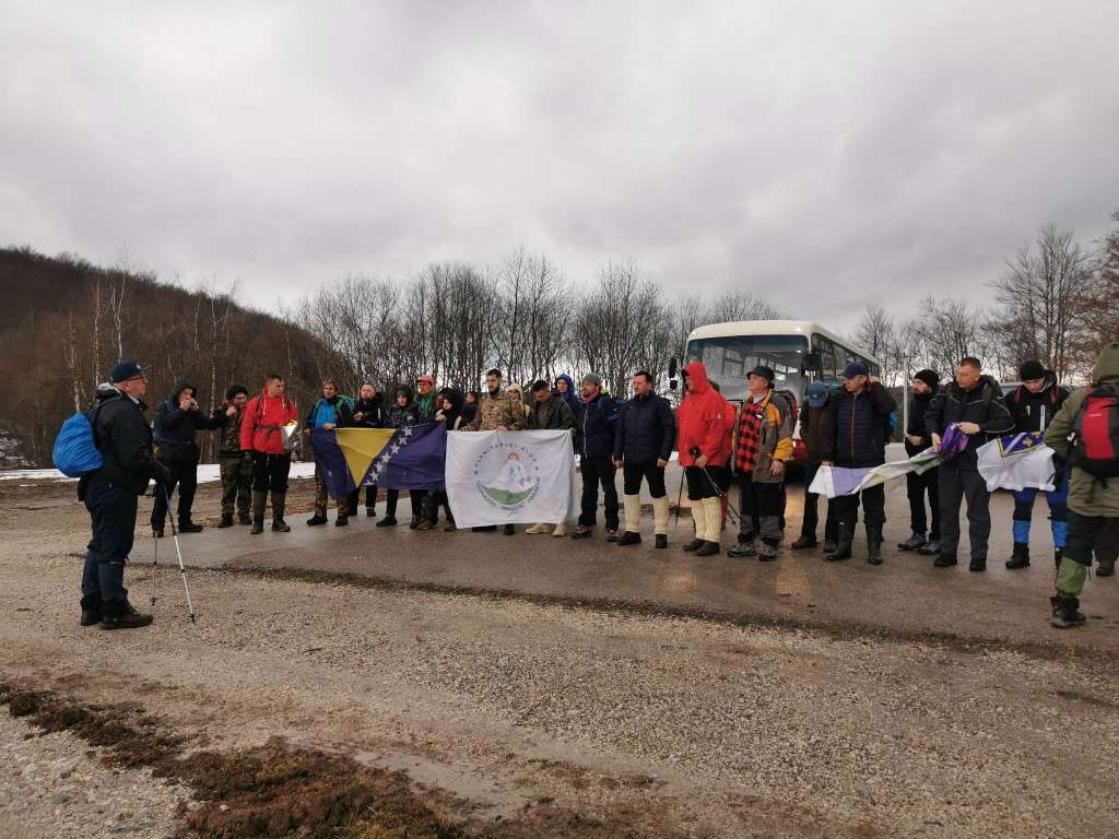 Počeo 26. zimski pohod 'Grebak - put života'