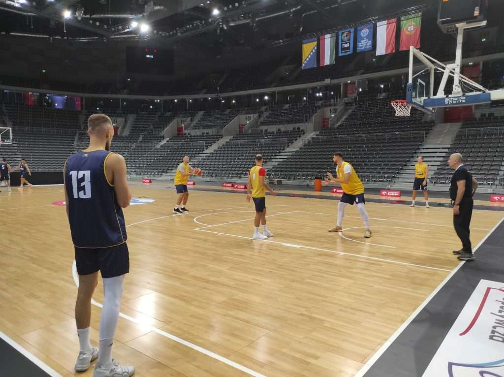 Košarkaši BiH obavili prvi trening u Poljskoj