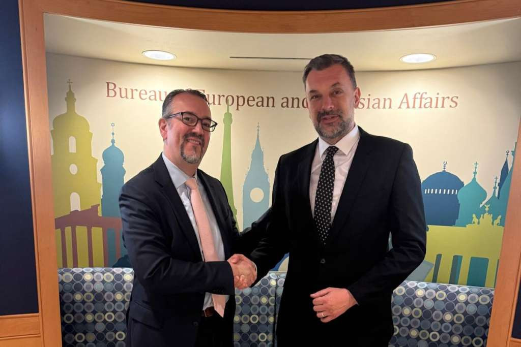 Konaković i Kasanof naglasili opredijeljenost BiH da ubrza dinamiku integracija u EU i NATO