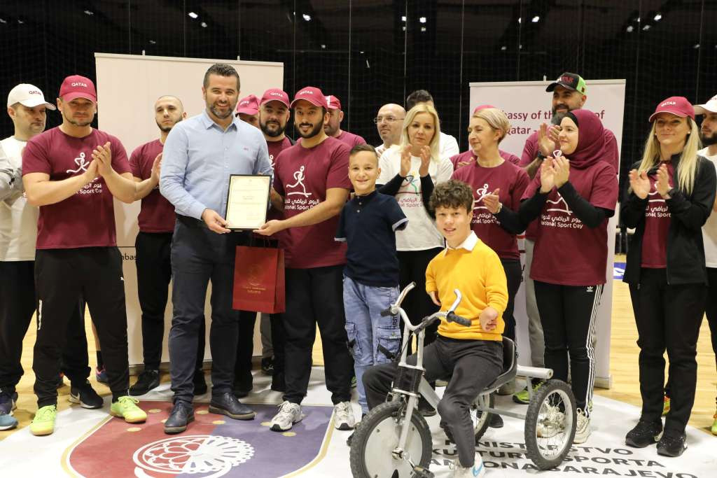 Dan sporta Države Katar - Katarska ambasada odala priznanje Ismailu Barlovu i Ismailu Zulfiću