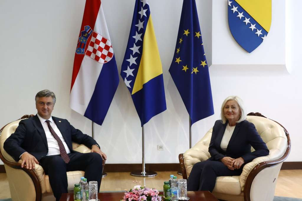 Plenković stigao u dvodnevnu posjetu BiH - Niz susreta u Sarajevu i Mostaru