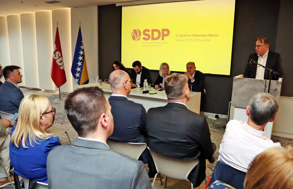Glavni odbor SDP BiH: Puna podrška radu Vlade FBiH i premijeru Nikšiću