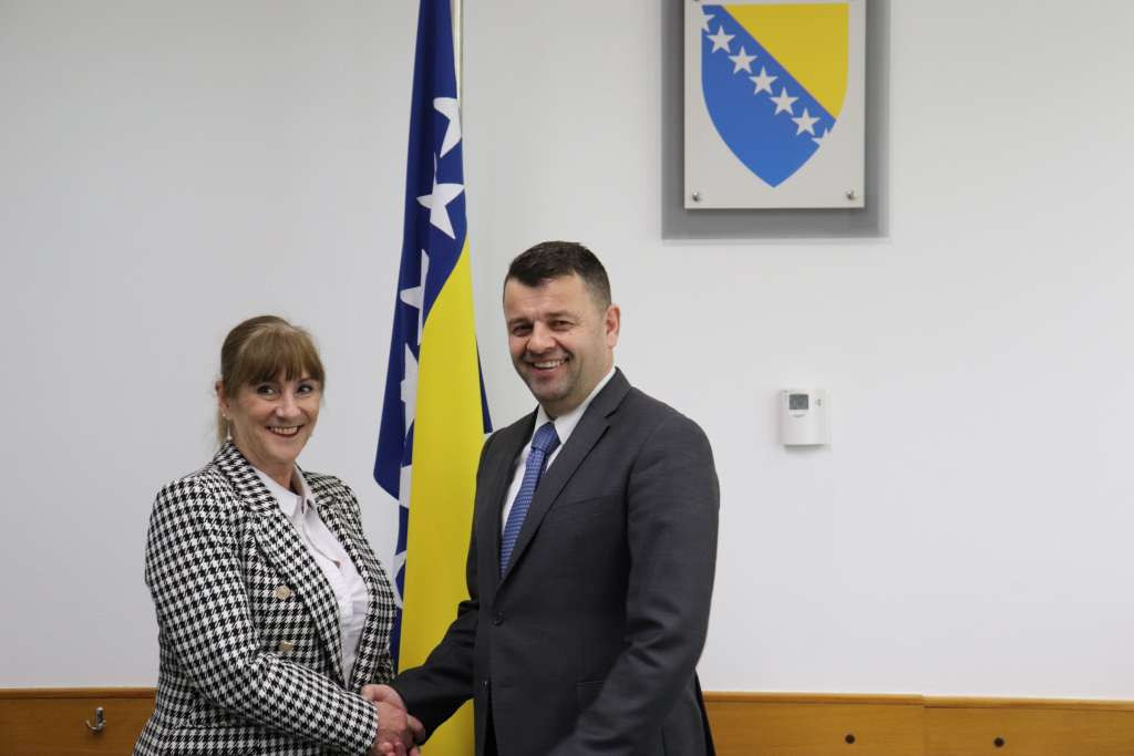 Hurtić i Gagne razgovarali o posjeti kampu 'Lipa'