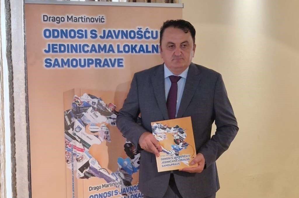 Predstavljena knjiga ”Odnosi s javnošću u jedinicama lokalne samouprave”, autora Drage Martinovića