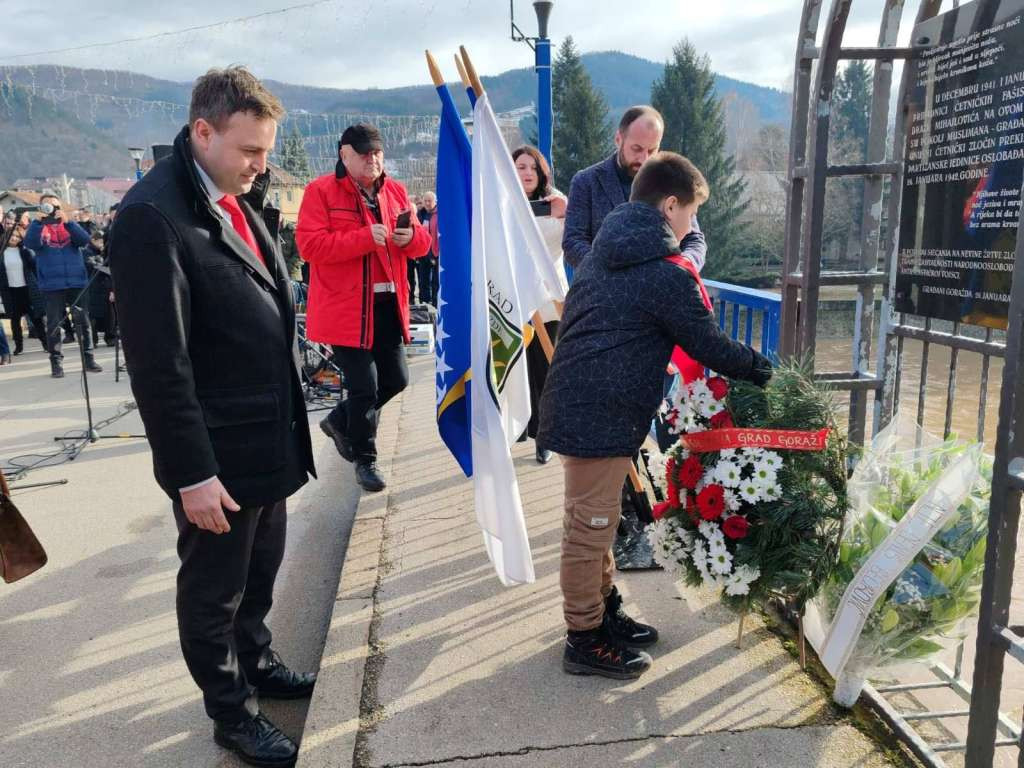 U Goraždu obilježen Dan sjećanja na žrtve i prvo oslobođenje u Drugom svjetskom ratu