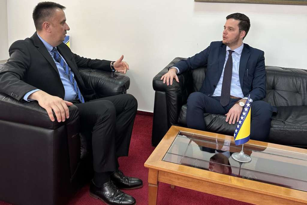 Lakić razgovarao s Ukom: Oblast energije, zajednički interes Federacije BiH i Kantona Sarajevo