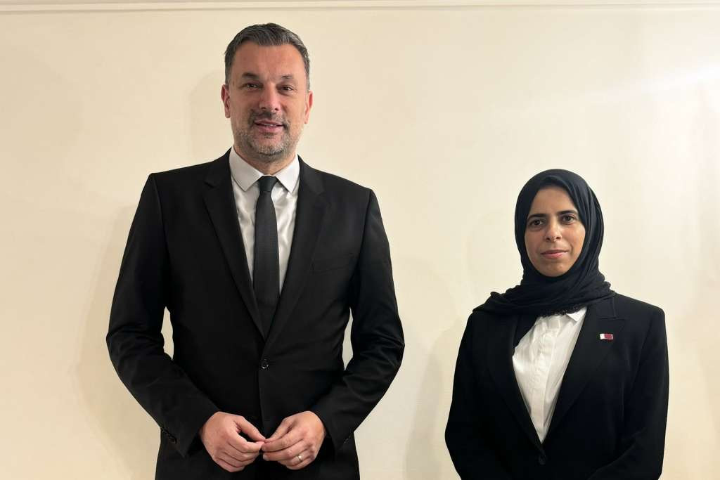 Konaković se sastao sa državnom ministricom za međunarodnu saradnju MVP Katara