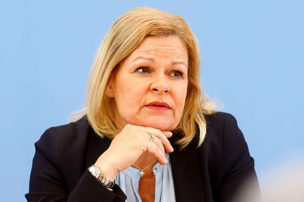 Faeser: Njemačka pojačava sigurnost uoči Eura