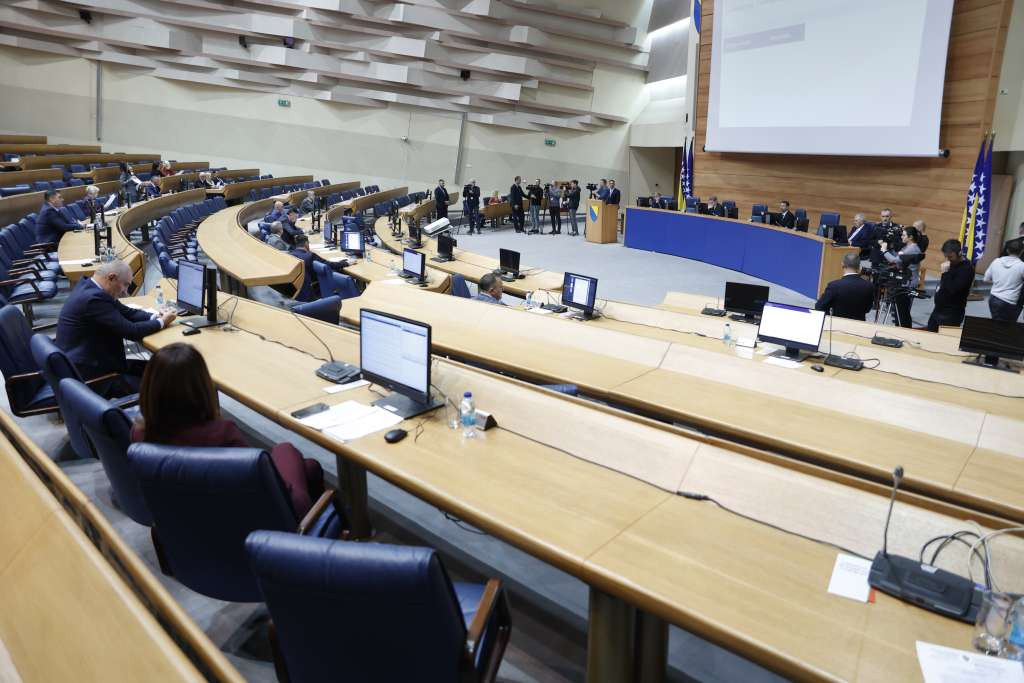 Hitna sjednica Predstavničkog doma PSBiH o dva evropska zakona odgođena