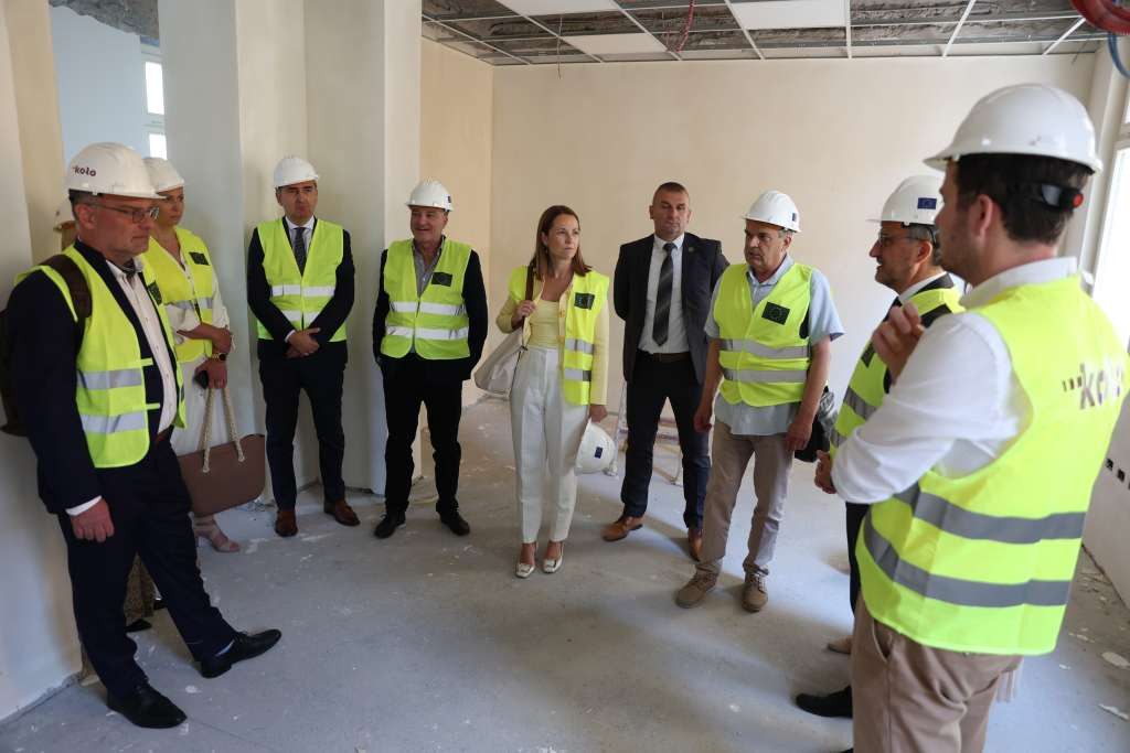 Soreca i Uk obišli radove u Kantonalnom sudu: Radimo na osiguranju konkretnih rezultata