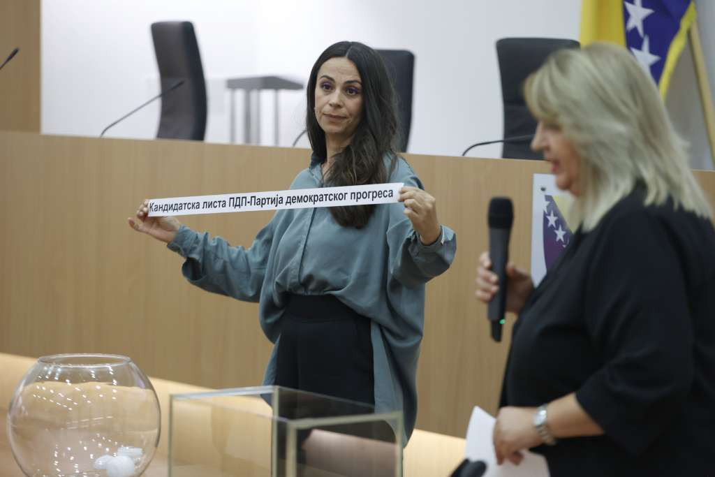 Žrijebanje u CIK-u - PDP-u mandat u Domu naroda PSBiH