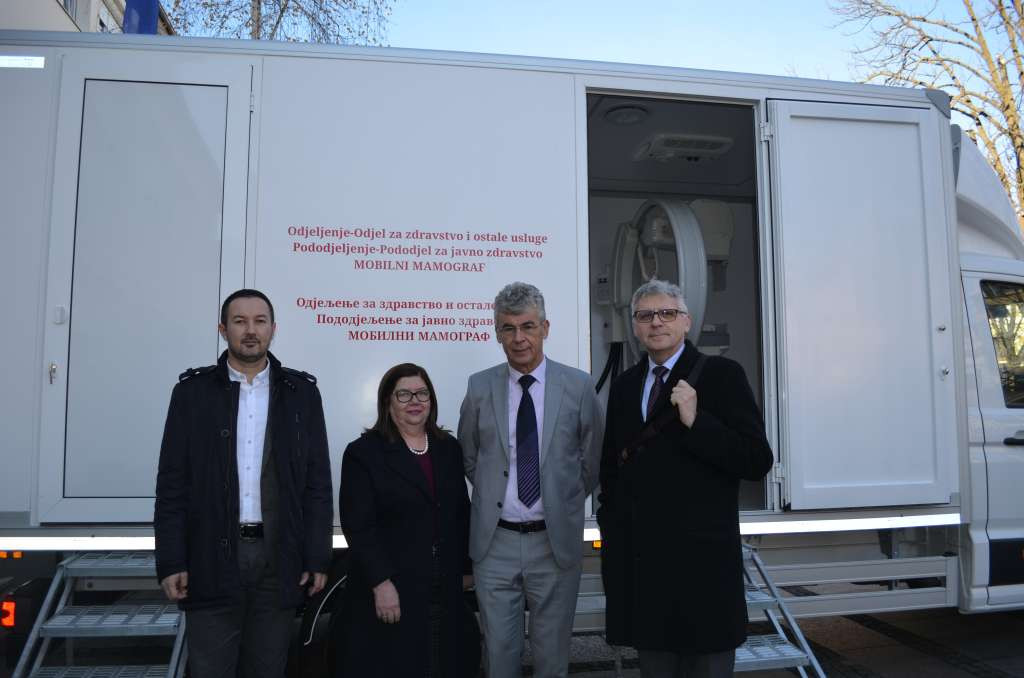 Brčko: Isporučen pokretni mamograf za potrebe Pododjela za javno zdravstvo