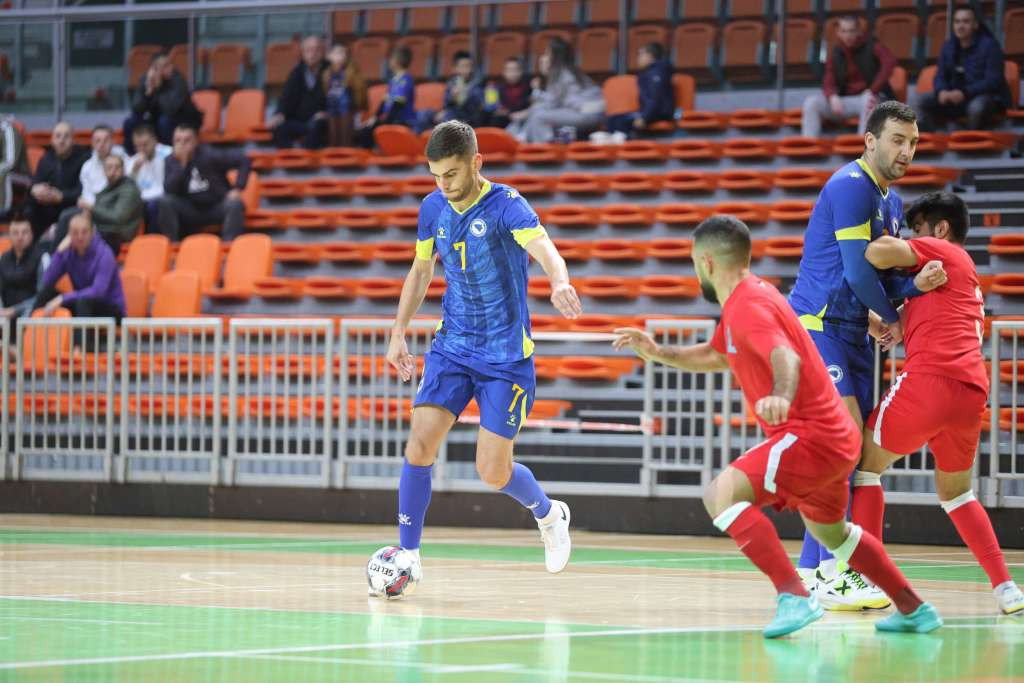 Futsal selekcija BiH savladala u Zenici Azerbajdžan sa 7:0