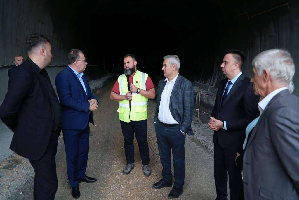 Nikšić: Zadovoljan sam kada vidim da se na tunelu 'Hranjen' radi punom parom