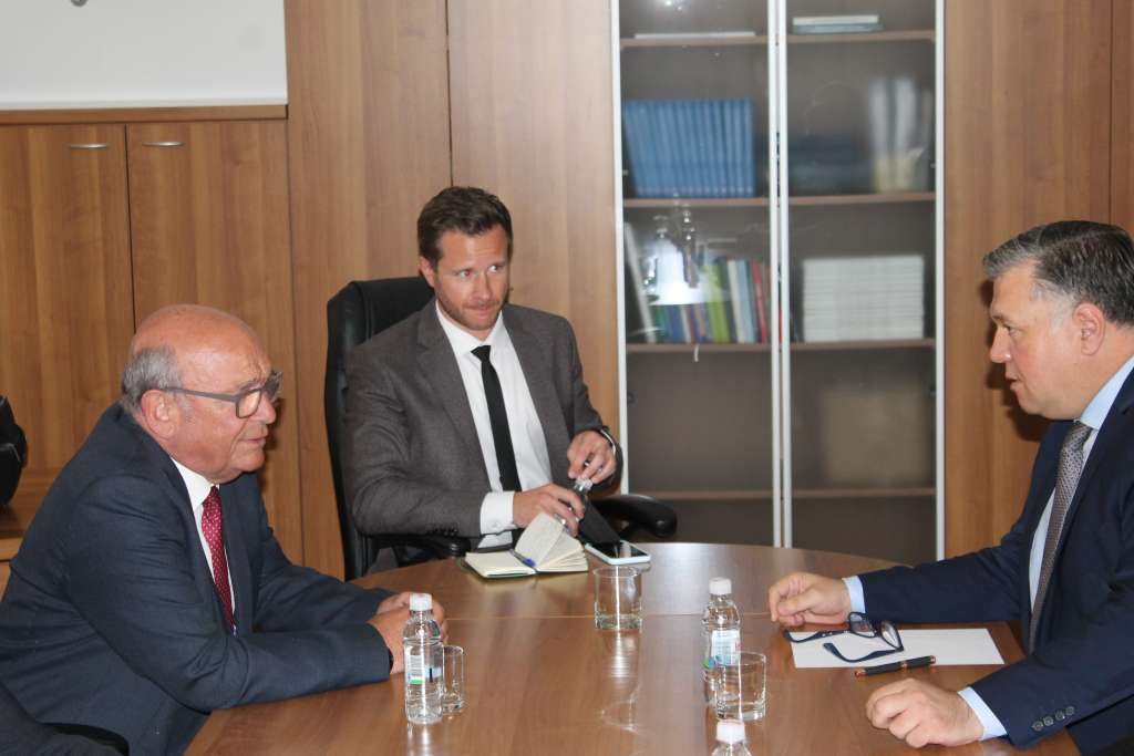 Brkić primio specijalnog izaslanika za zapadni Balkan Stuarta Peacha