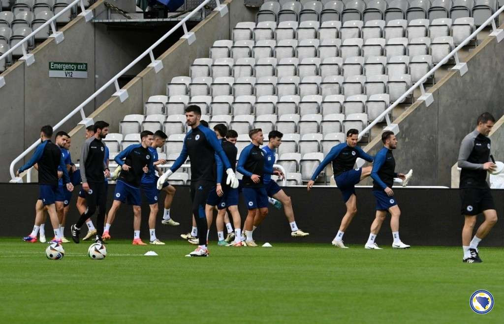 Nogometaši BiH večeras protiv Engleske